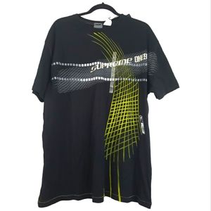 Bauer Supreme One x Nike NWT Graphic Tee Size 2XL Slim in Black/Yellow